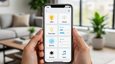 home automation phone app