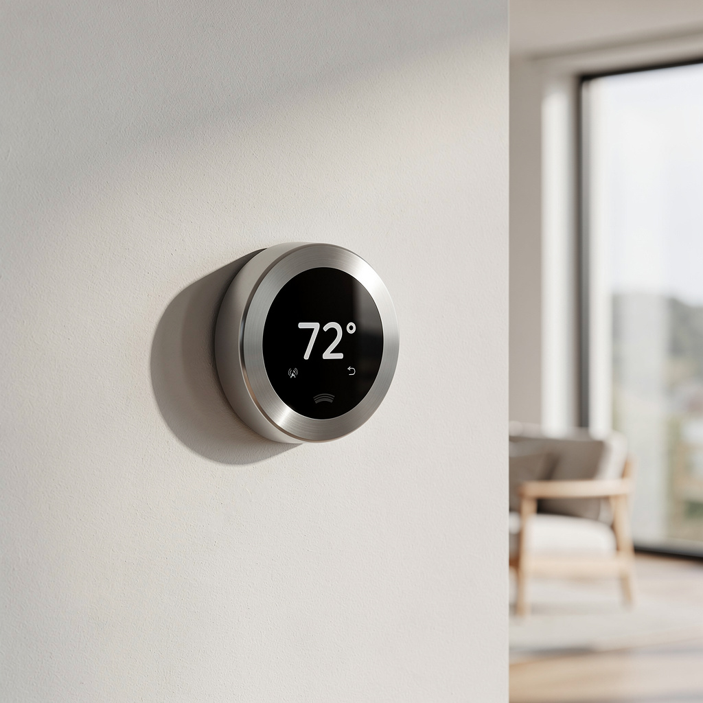 smart thermostat wall