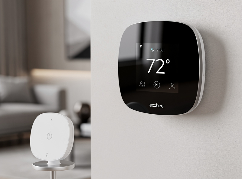Ecobee SmartThermostat with wireless room sensor