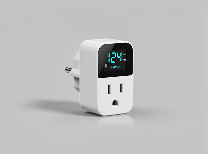 Smart plug device showing WiFi connectivity for home automation
