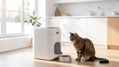 Automatic pet feeder for a smart home