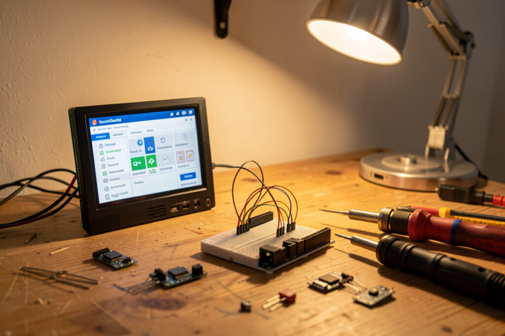Local-first DIY smart home setup with a Raspberry Pi hub and ESP32 sensors