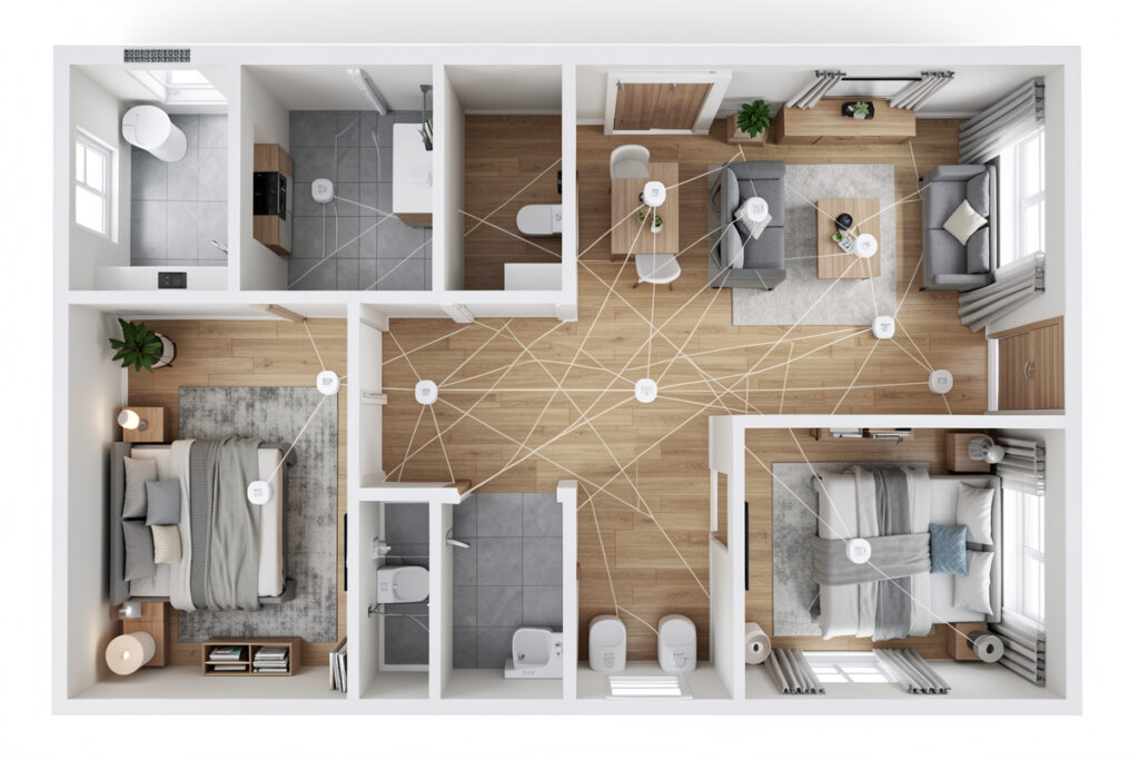 Zigbee and Z-Wave Range Problems: It Is the Path, Not the Distance