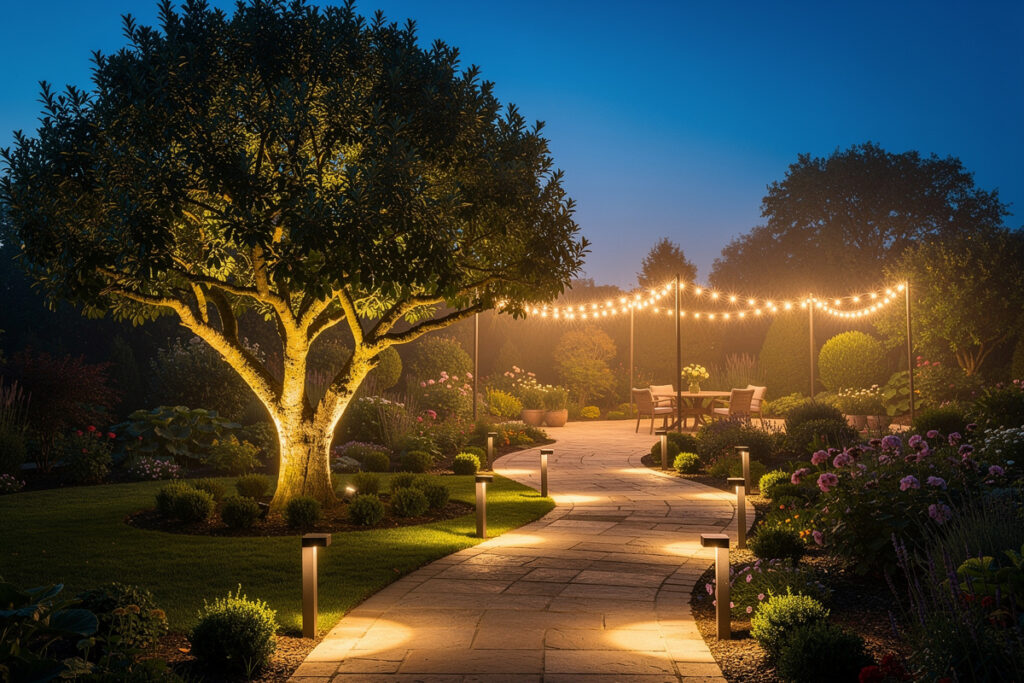 Smart Landscape Lighting: Path, Accent, and Scene Design
