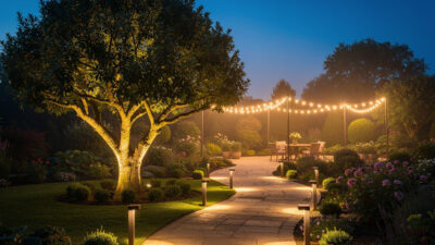 Smart Landscape Lighting: Path, Accent, and Scene Design