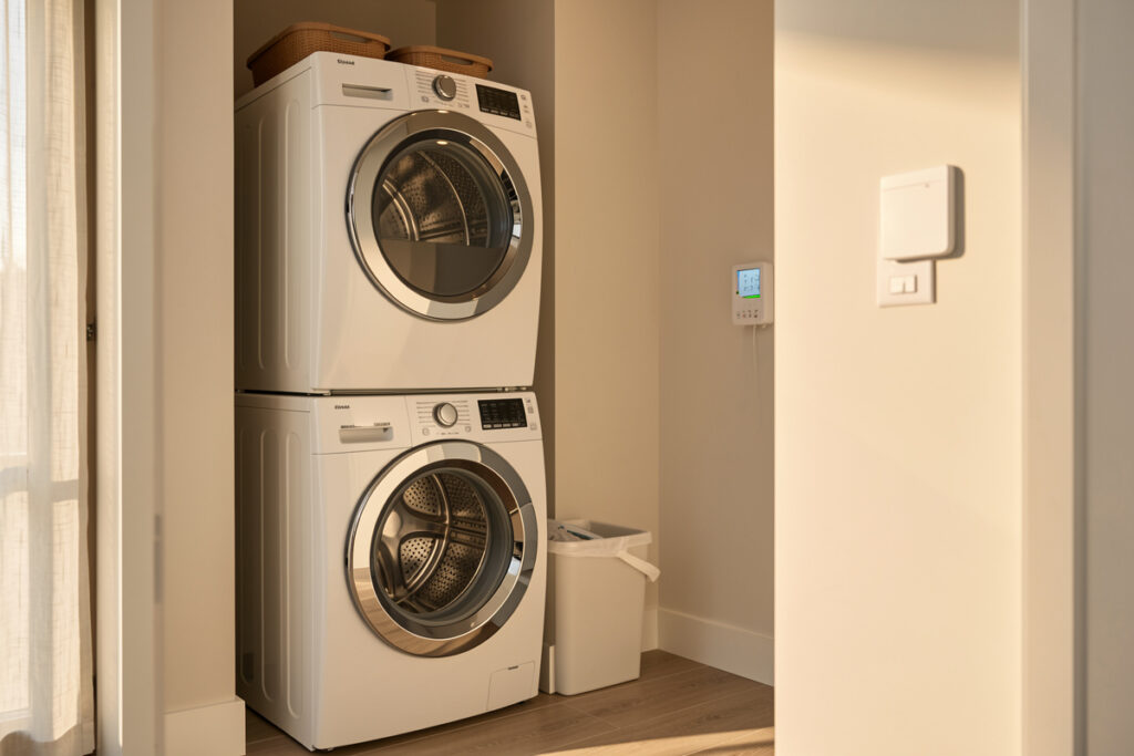 Smart washer & dryer automation