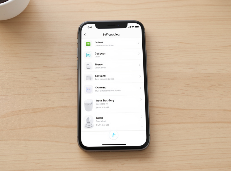 A self-populating auto-entities card listing low-battery smart home sensors