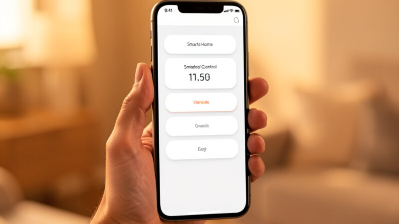 Phone-first Home Assistant dashboard in one hand