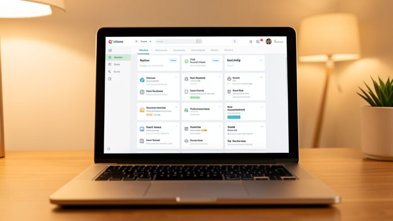 Organized Home Assistant entities grouped by room and label